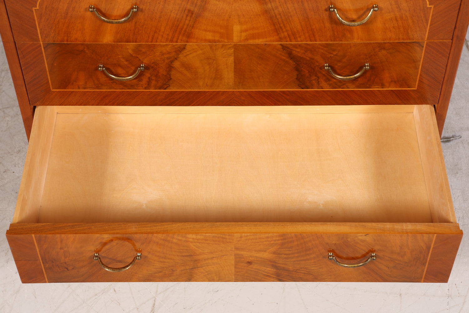 Traumhafter Mid Century Rollladen Sekretär echt Holz Büro Schrank Vintage Schreibkommode