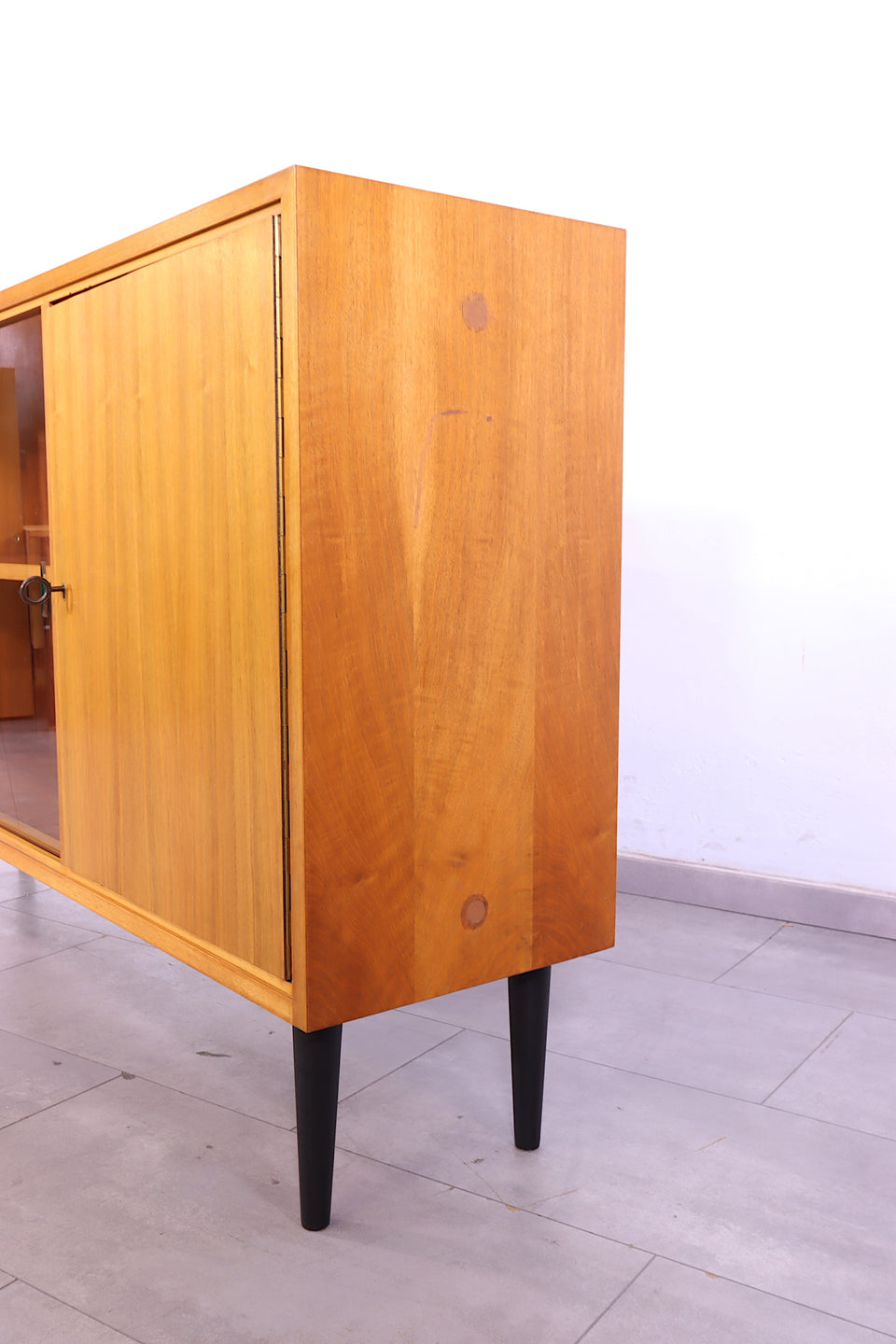 Wunderschönes Mid Century Sideboard Vintage Vitrine 60s Schrank Kommode