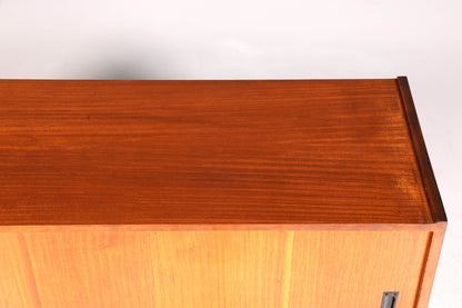 Wunderschönes Mid Century Sideboard Vintage Schrank Schiebetür Kommode TV Schrank 60s