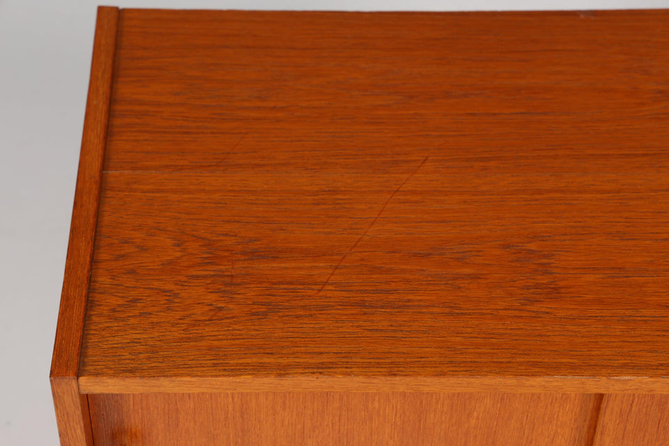 Schlichte Mid Century Kommode Retro Danish Design Schrank
