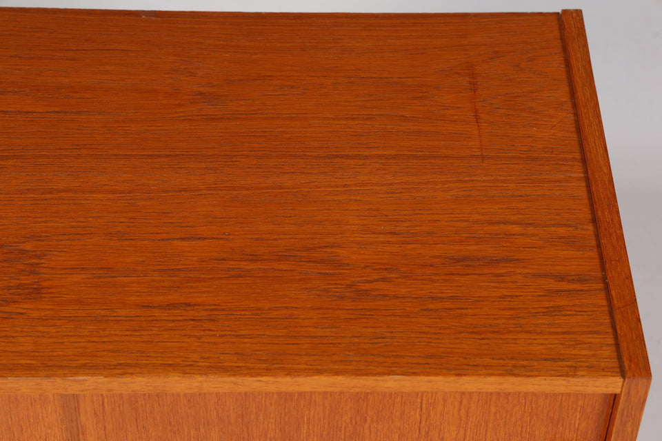 Schlichte Mid Century Kommode Retro Danish Design Schrank