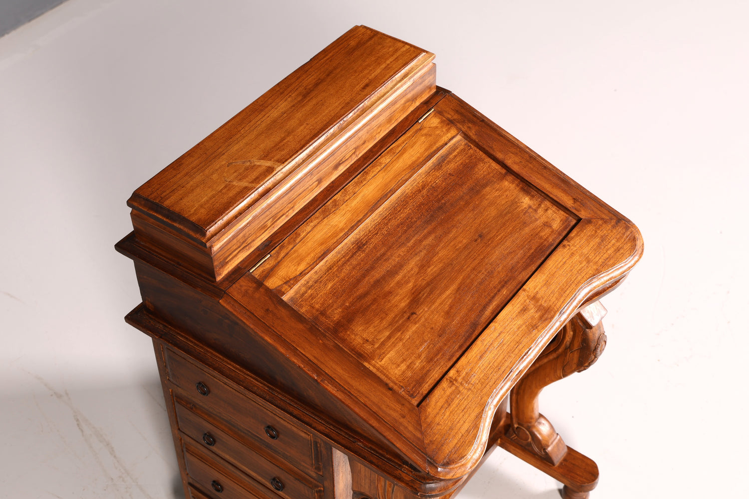 Wunderschöner Englischer Davenport Schreibtisch Desk Sekretär Schreibkommode Viktiorianischen Stil Kommode Antik Vintage