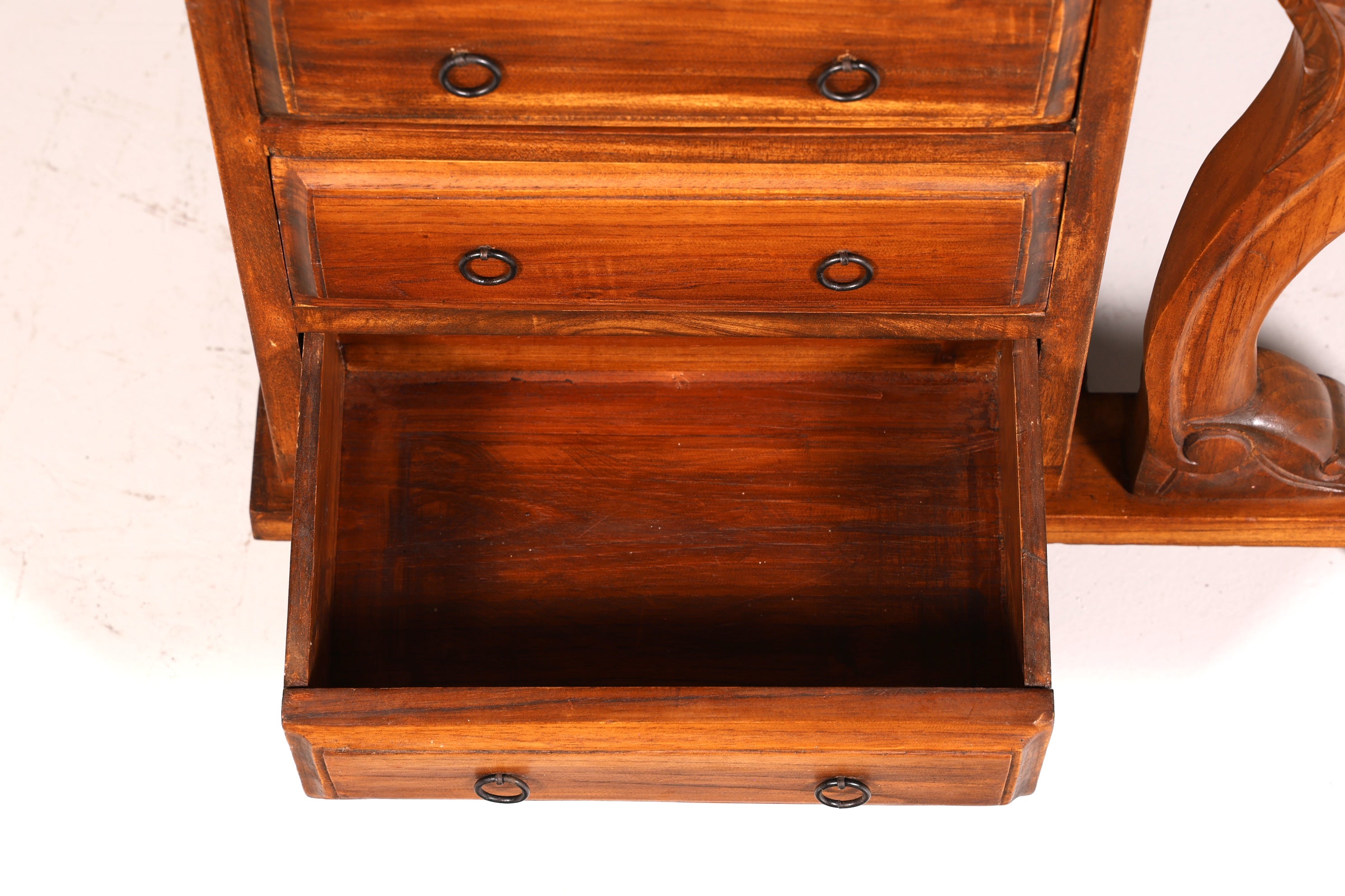 Wunderschöner Englischer Davenport Schreibtisch Desk Sekretär Schreibkommode Viktiorianischen Stil Kommode Antik Vintage