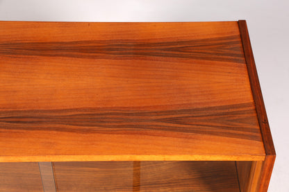 Wunderschöne Mid Century Vitrine Vintage Regal Retro Bücherregal Bookshelf