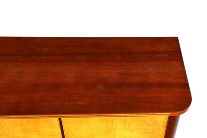 G135 Finish Schlichtes Mid Century Sideboard Vintage TV Kommode 60s Schrank Longboard Retro Lowboard