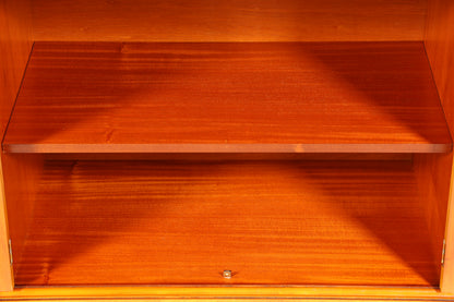 Edle Englische Vitrine Bücherschrank Buffet Antik Stil Englisch Eibe Glasvitrine Bibliothek