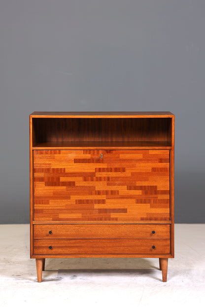Traumhafter Mid Century Schrank Retro Barschrank Bücherregal Vintage Regal 60er Jahre