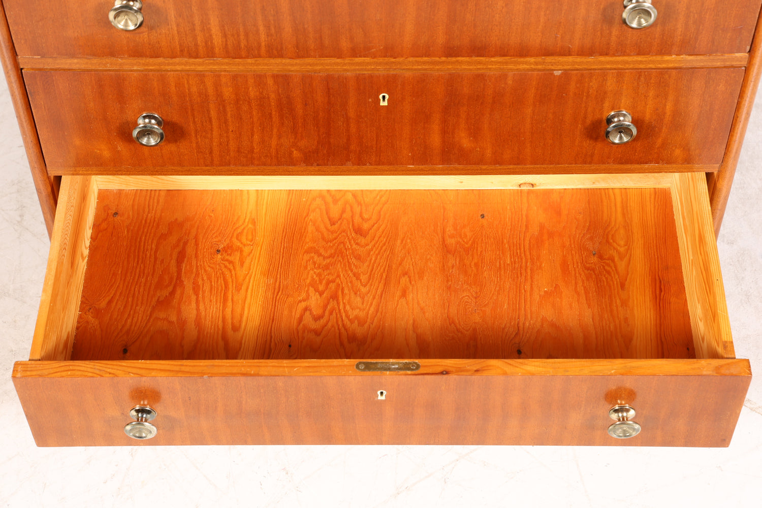 Stilvolle Mid Century Kommode Vintage Flur Kommode 60s Schubladenkommode Wäschekommode