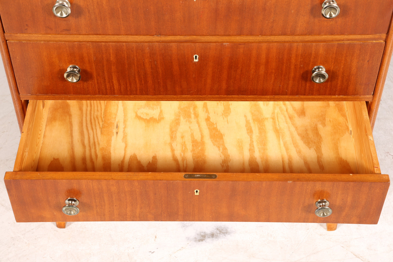 Stilvolle Mid Century Kommode Vintage Flur Kommode 60s Schubladenkommode Wäschekommode