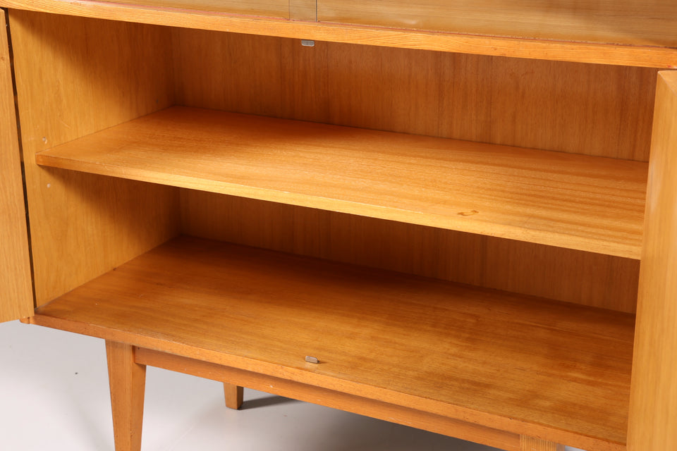 Original Hellerau Mid Century Vitrine Schrank Franz Ehrlich 602
