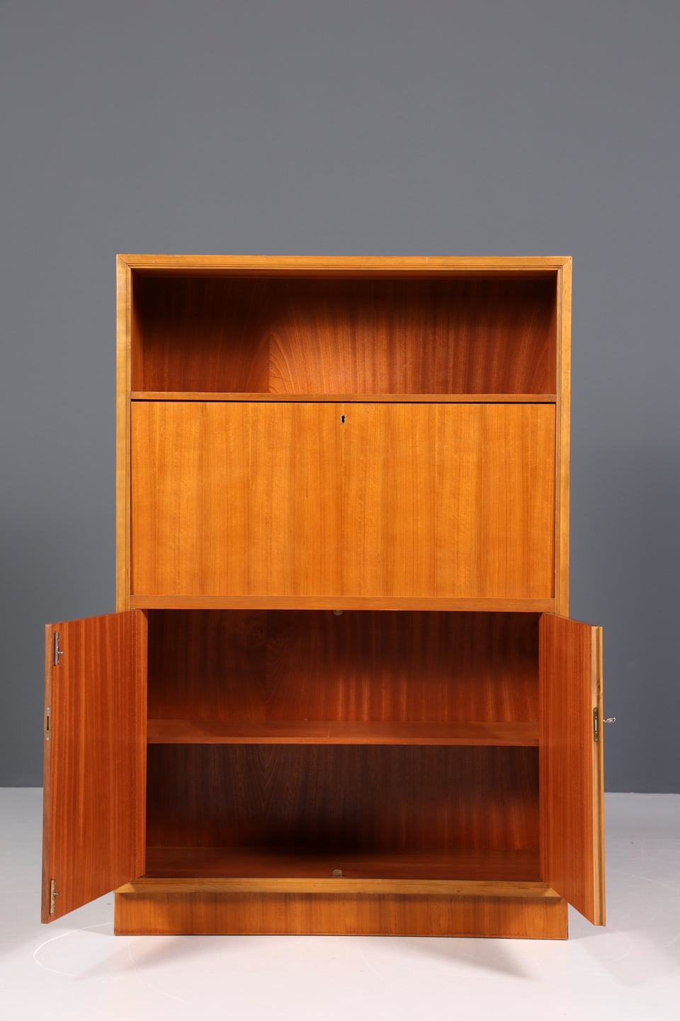Wunderschöner Mid Century Highboard Vintage Sekretär