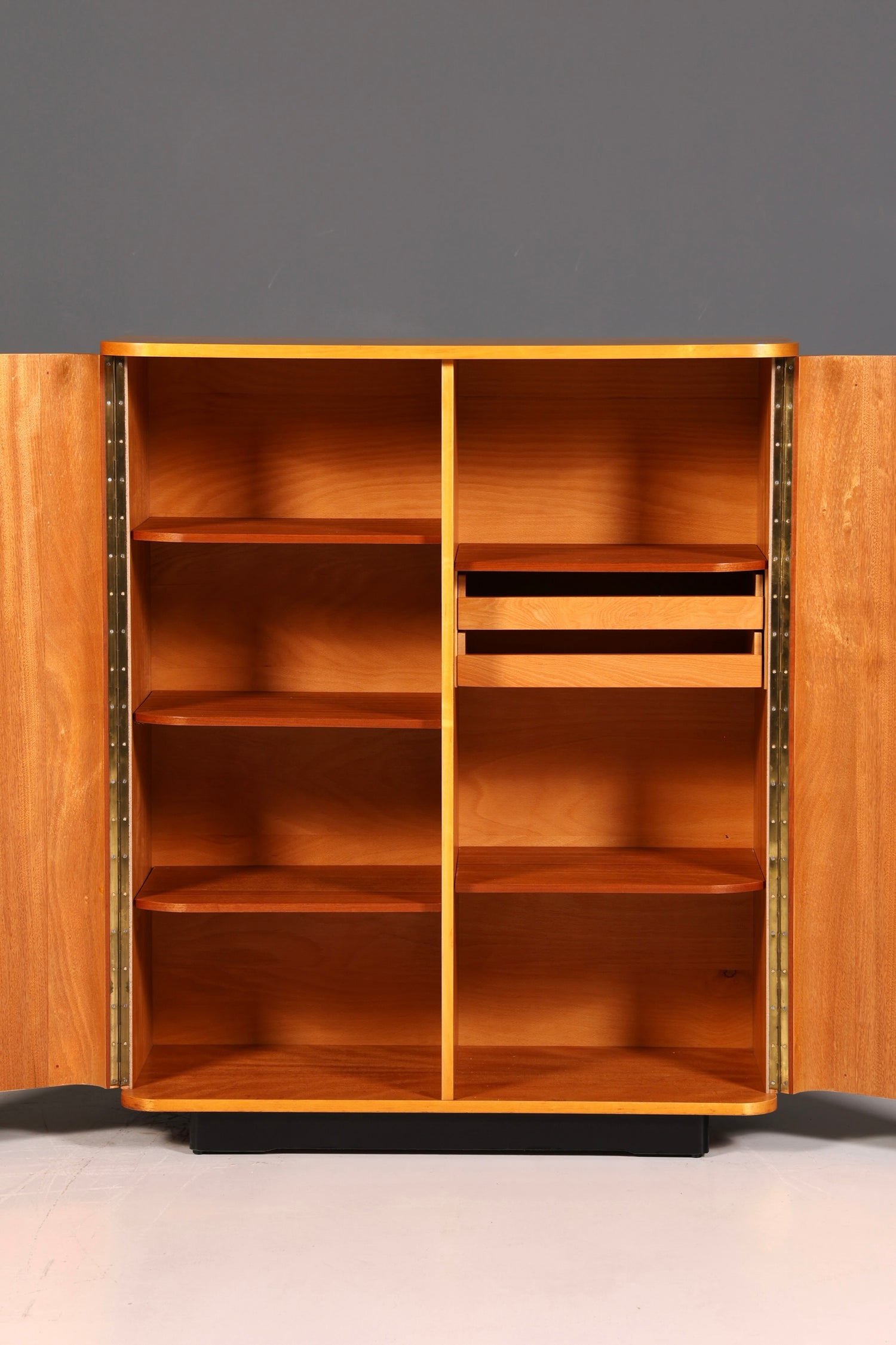 Beautiful mid-century cabinet from the 1960s, linen cabinet, filing cabinet, chest of drawers, vintage wood