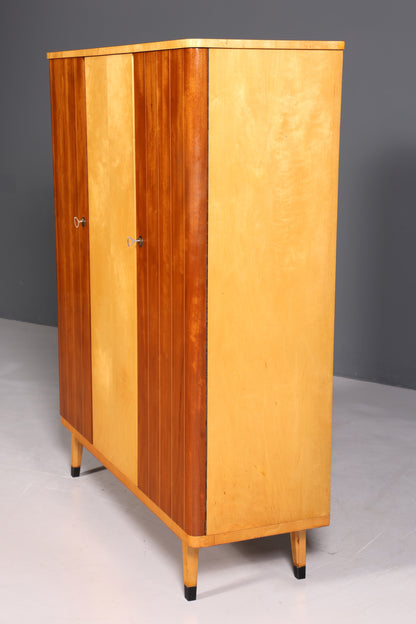 Wunderschöner Mid Century Schrank 60er Jahre Kleiderschrank Wäscheschrank Aktenschrank