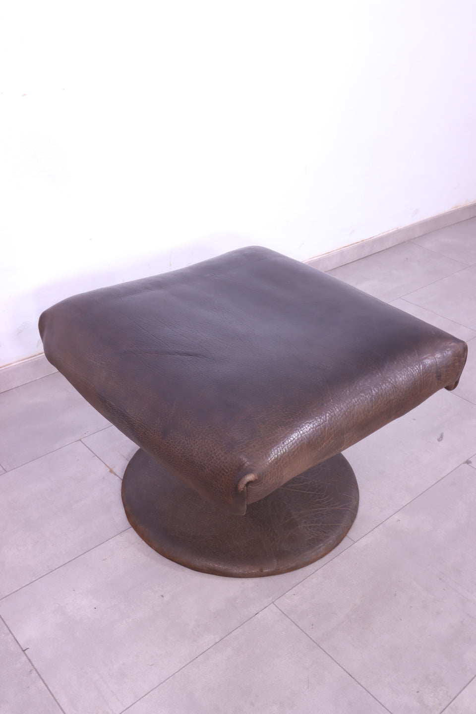 Traumhafter De Sede Hocker echt Leder Relax Fussablage
