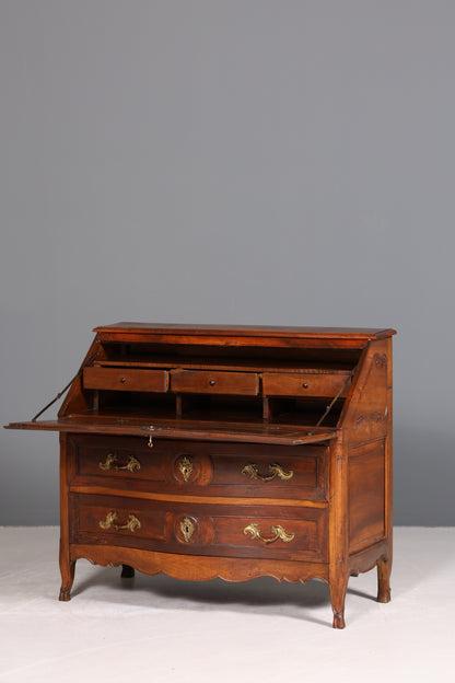 Beeindruckender Barock Sekretär Biedermeier Kommode um 1810 Louis Seize Schreibkommode Büroschrank