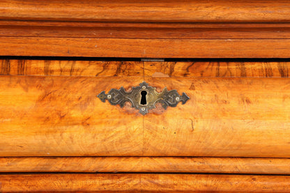 Stilvoller Jugendstil Sekretär Biedermeier Vertiko Antik Kommode um 1890 Schreibkommode