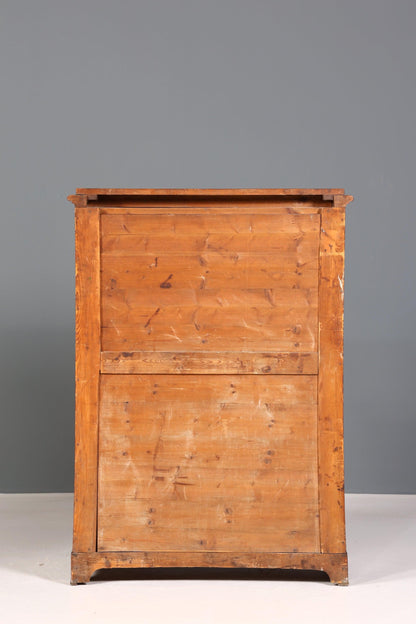 Stilvoller Jugendstil Sekretär Biedermeier Vertiko Antik Kommode um 1890 Schreibkommode