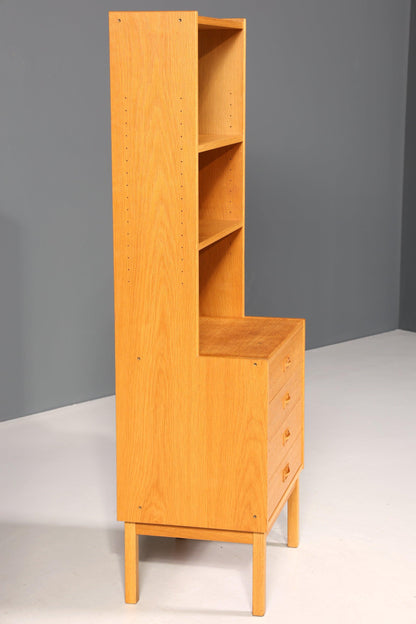 Wunderschönes Mid Century Regal Danish Design echt Holz Kommode skandinavisches Bücherregal