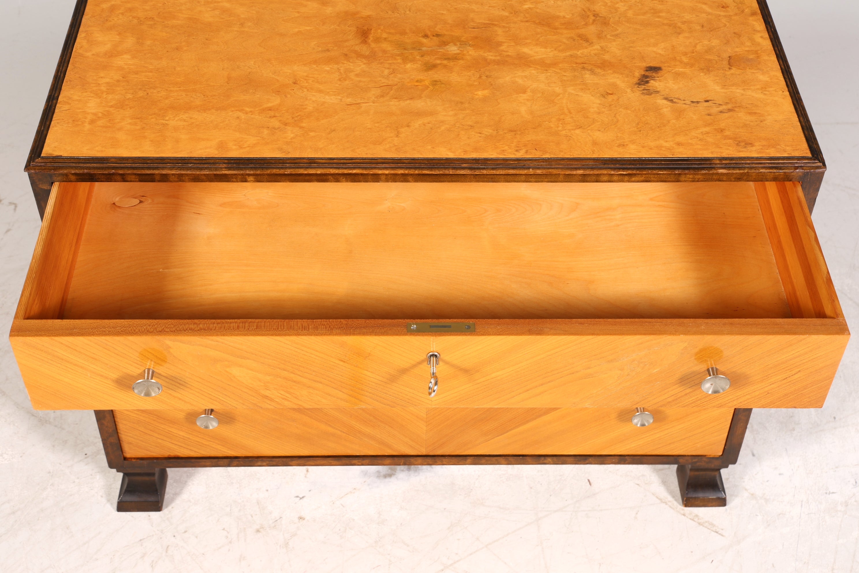 Wunderschöne Kommode im Art Deco Stil um 1930 Büro Schubladenkommode Sideboard