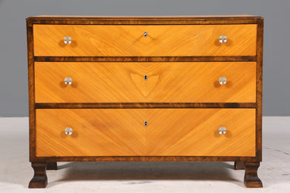 Wunderschöne Kommode im Art Deco Stil um 1930 Büro Schubladenkommode Sideboard