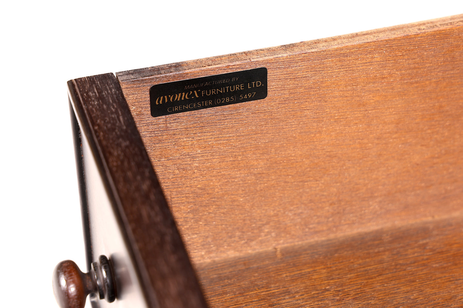 Wunderschöner Englischer Davenport Schreibtisch Desk Sekretär Lederauflage Kommode