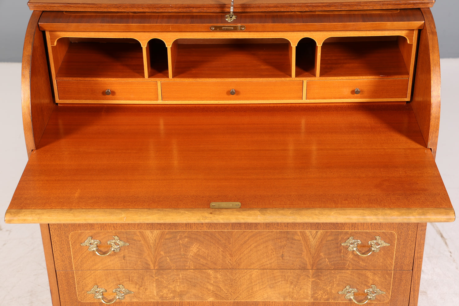 Wunderschöner Sekretär im Barock Stil Büro Kommode Schreibkommode Schreibtisch