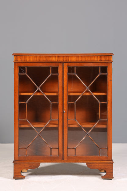 Wunderschöne Englische Vitrine Regal Buffet Antik Stil Englisch Glasvitrine Bücherregal