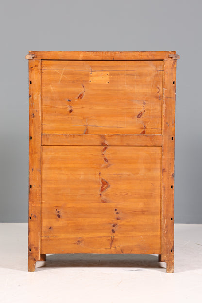 Edler Gründerzeit Sekretär Vertiko Highboard Louis Philippe Kommode Sekretär Schrank um 1880