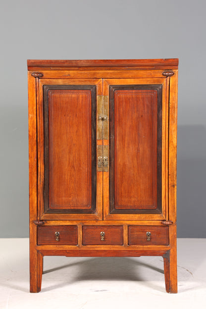 Wunderschöner Chinesischer Schrank China Kommode Asia Wäscheschrank Dielenschrank