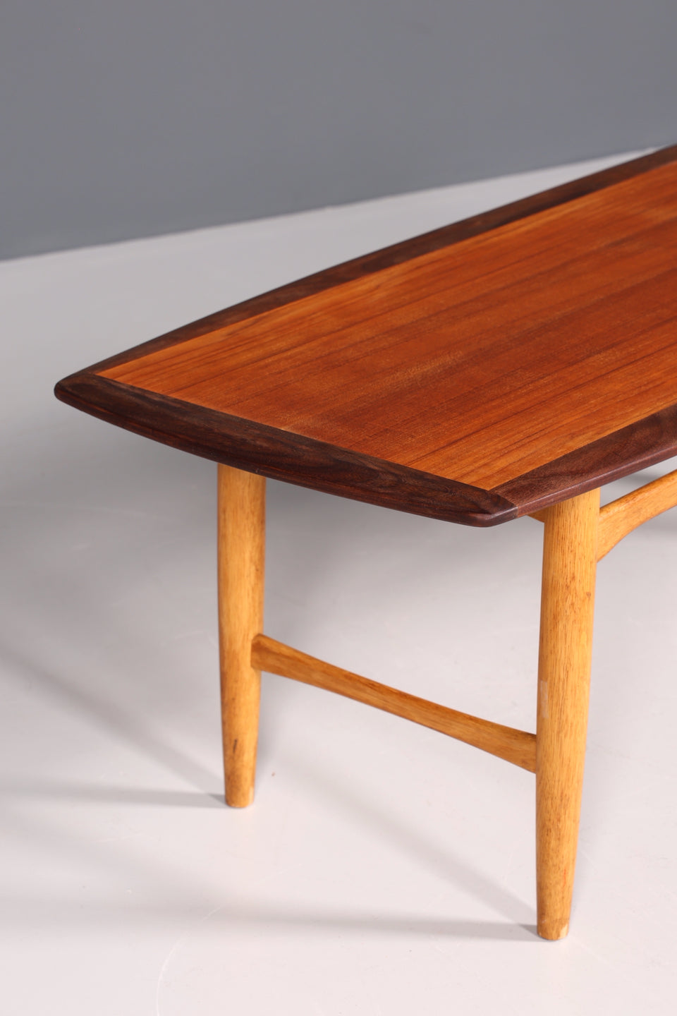 Mid Century Couchtisch HMB Möbler Rörvik Teak Danish Design Tisch