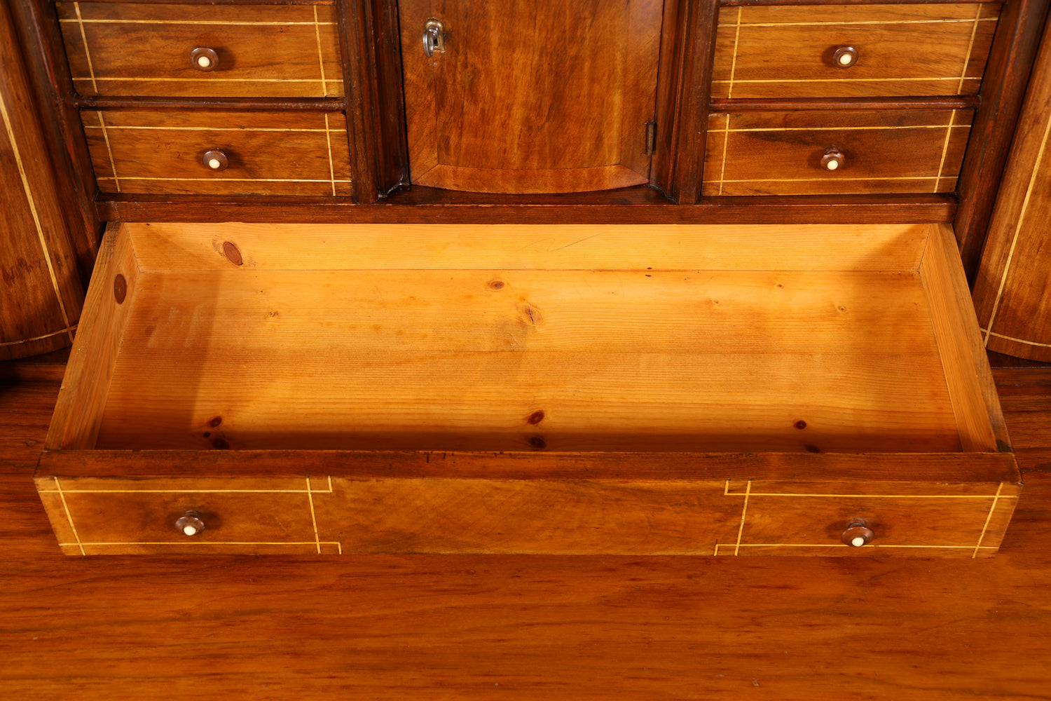 Wunderschöner Gründerzeit Sekretär Vertiko Highboard Jugendstil Kommode Schrank um 1880