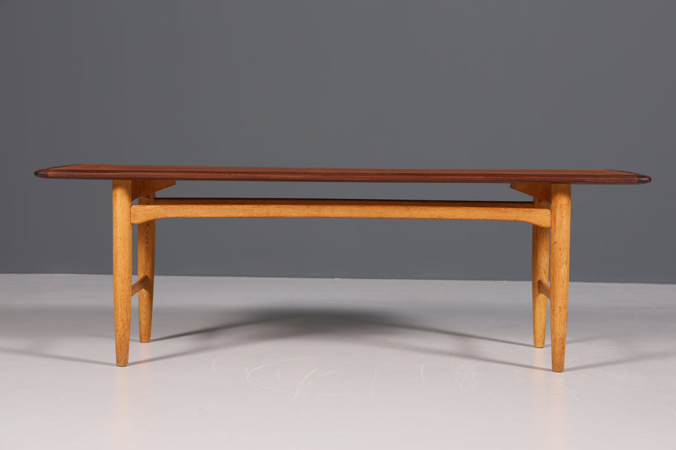 Mid Century Couchtisch HMB Möbler Rörvik Teak Danish Design Tisch
