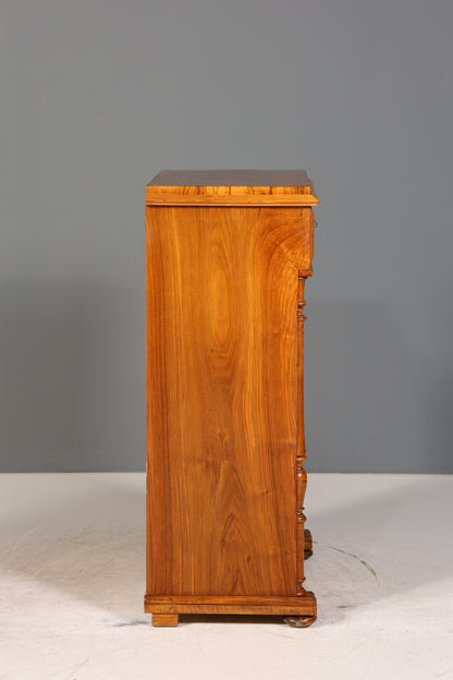 Wunderschöne Gründerzeit Kommode Jugendstil Vertiko Schubladenkommode Antik Wäschekommode