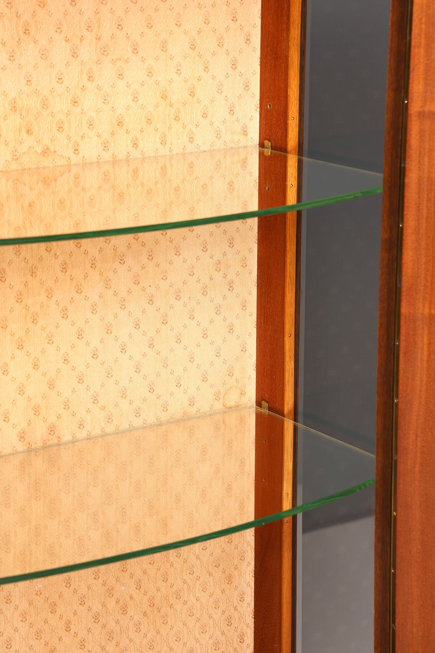 Traumhafte Jugendstil Vitrine um 1910 echt Holz Bücherschrank Eiche Antik Küchenschrank Geschirrschrank