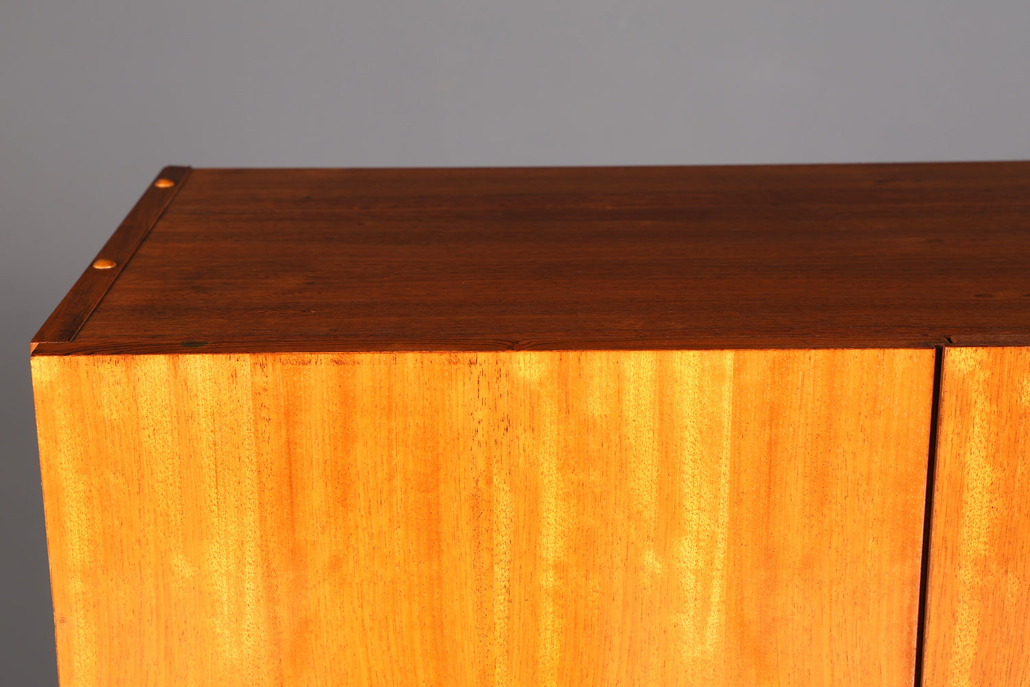 Stunning mid-century wardrobe, vintage cabinet, retro linen cupboard, hallway wardrobe, 1960s wood