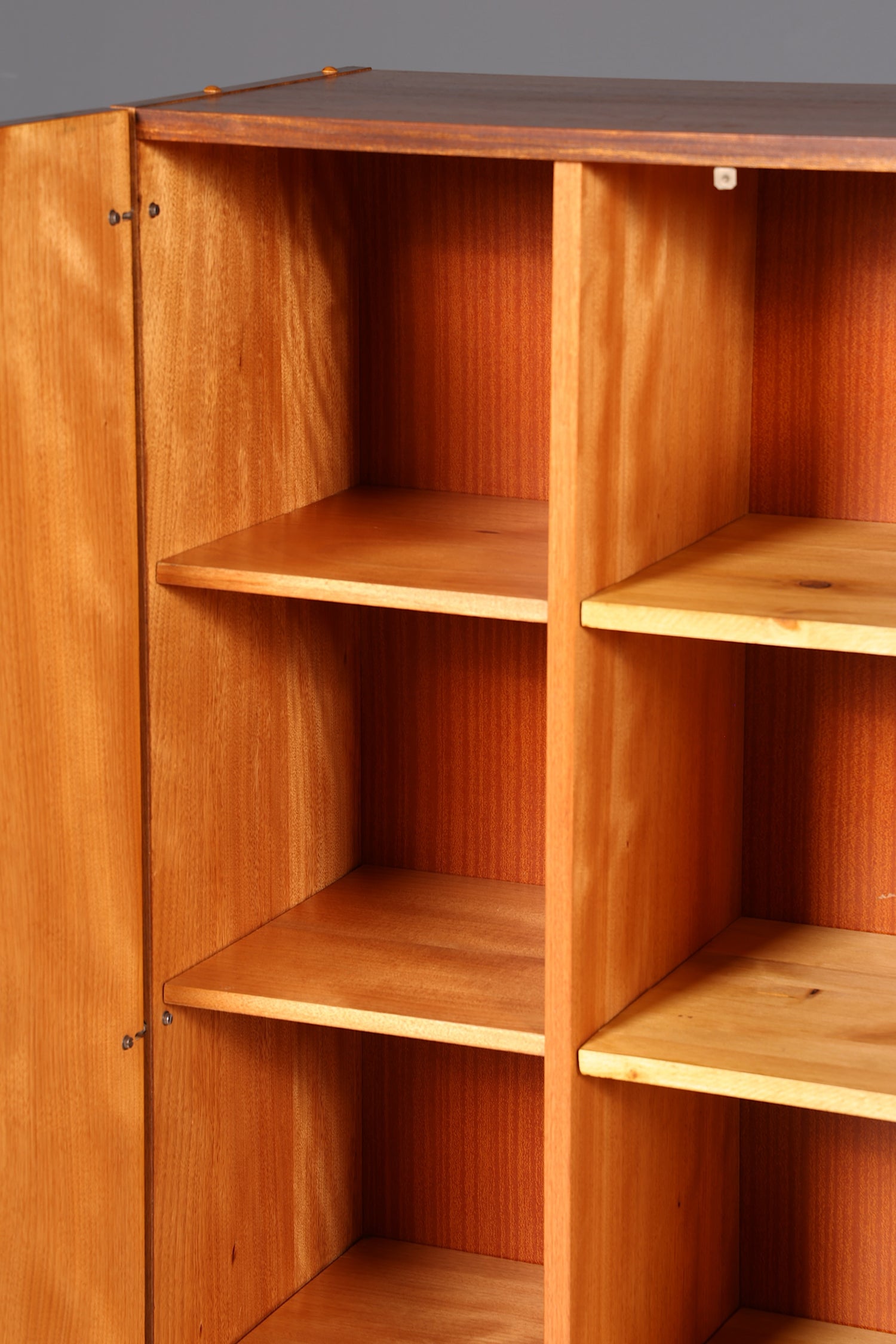 Stunning mid-century wardrobe, vintage cabinet, retro linen cupboard, hallway wardrobe, 1960s wood