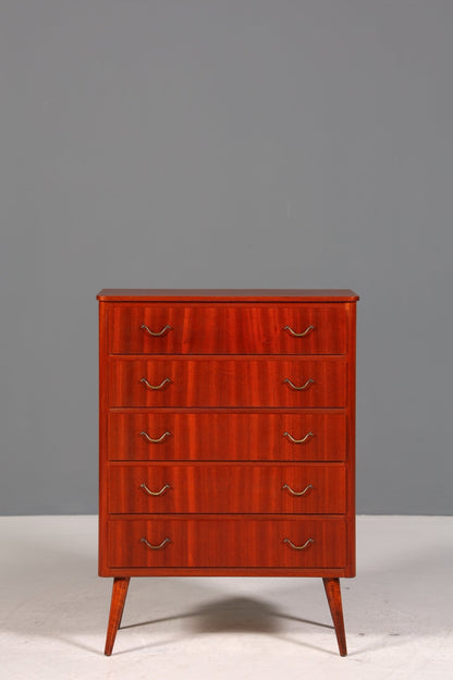 Wunderschöne Mid Century Kommode Vintage Vertiko 60s 70s Schrank Schubladenkommode