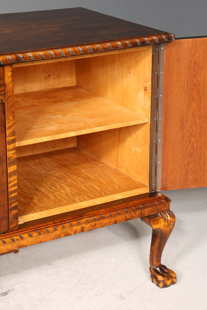 Traumhaftes Chippendale Sideboard Kommode Barock Stil echt Holz TV Schrank