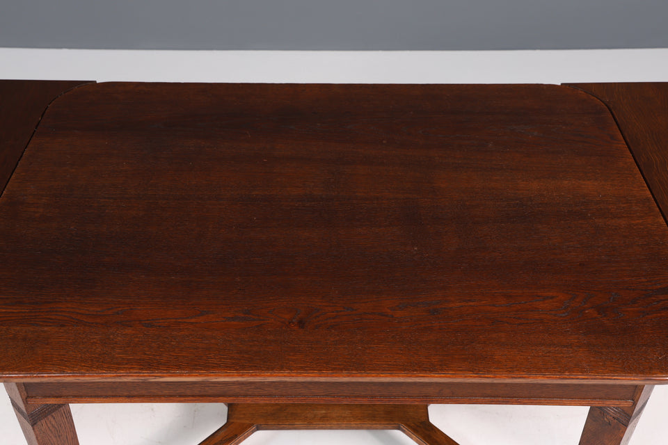 Traumhafter Jugendstil Tisch ausziehbarer Art Deco Esszimmer Tisch