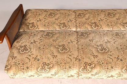 Wunderschöne Chippendale Couch Sofa 3-Sitzer Gästebett Polstersofa Antik Stil Wiener Geflecht Schlafsofa Wohnzimmer Lounge