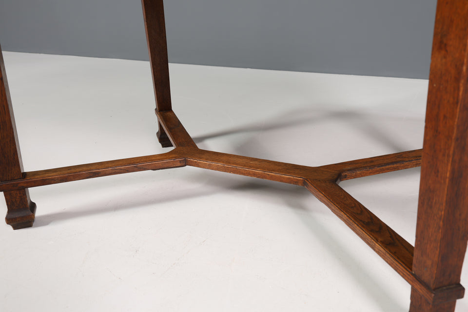 Traumhafter Jugendstil Tisch ausziehbarer Art Deco Esszimmer Tisch
