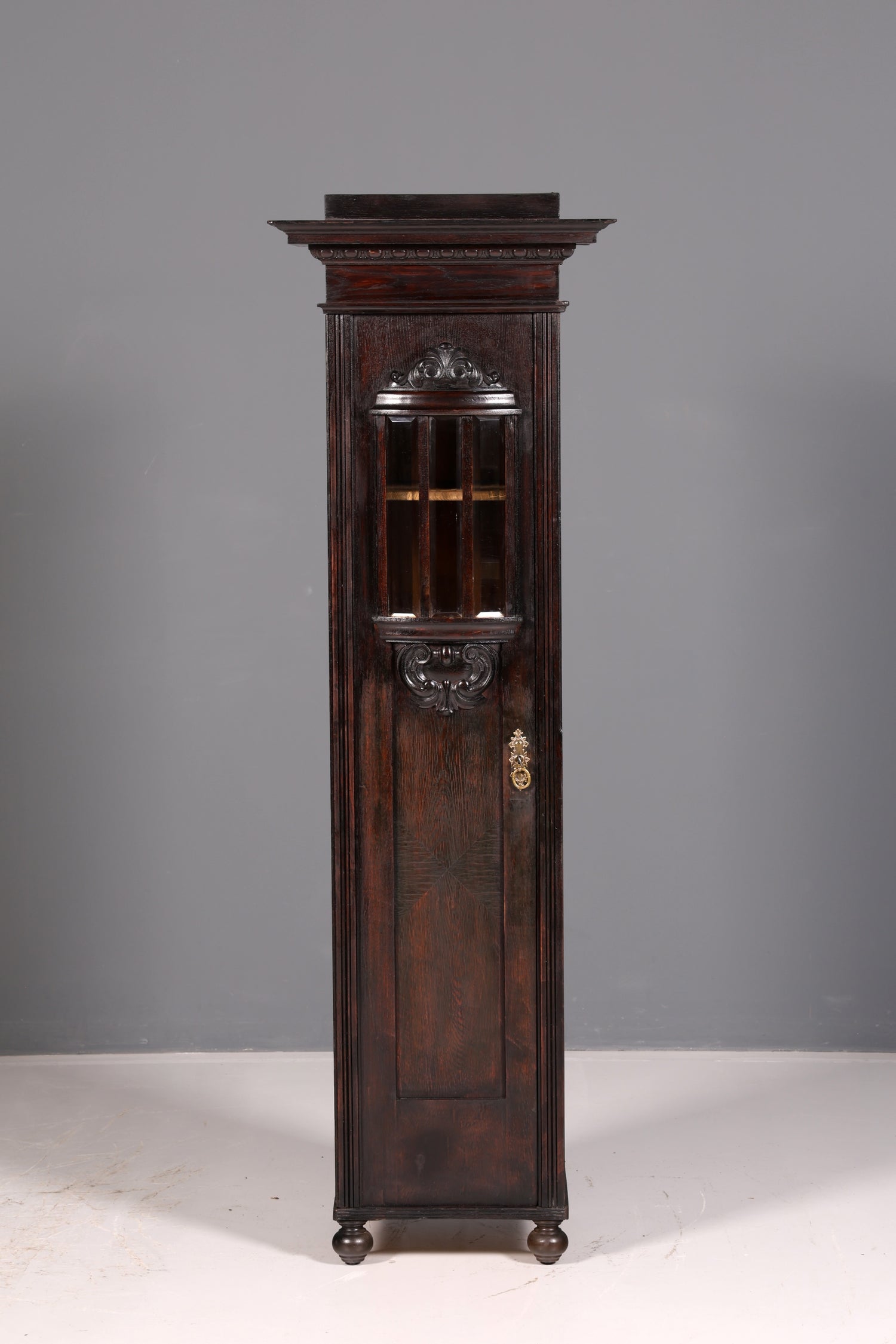 Magnificent Art Nouveau display cabinet, antique bookcase, china cabinet, glass cabinet, antique cabinet 1 of 2