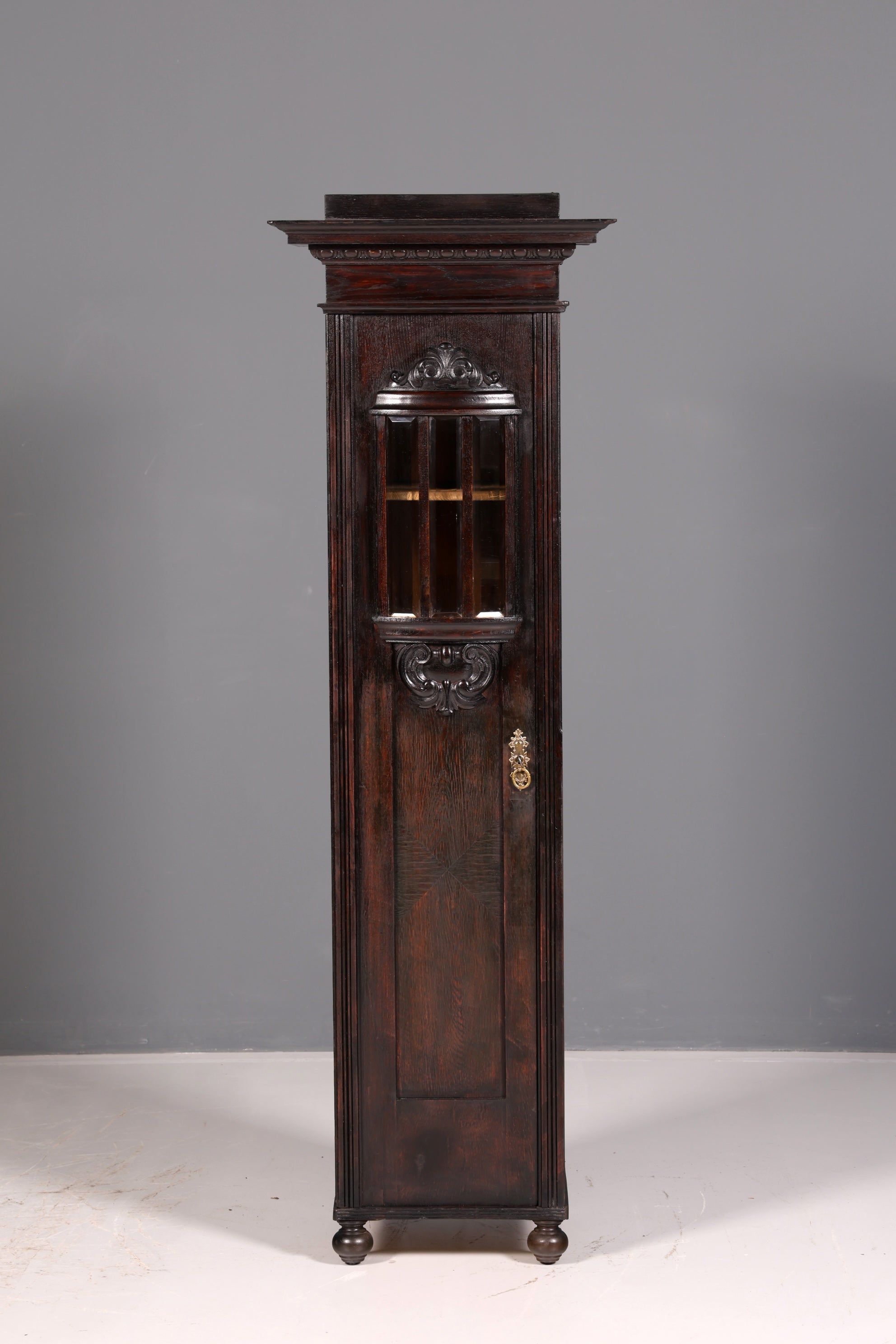 Magnificent Art Nouveau display cabinet, antique bookcase, china cabinet, glass cabinet, antique cabinet 1 of 2