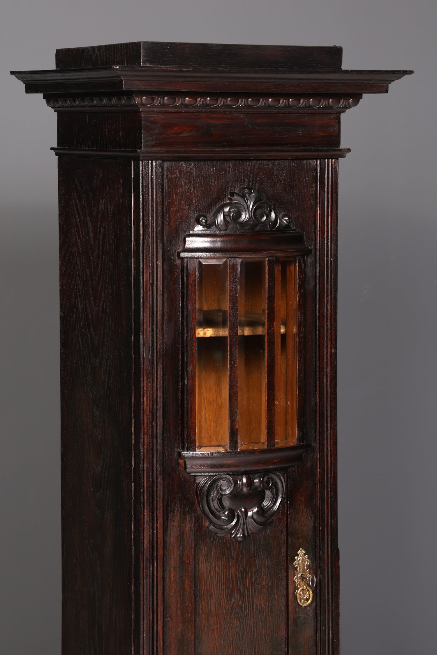 Magnificent Art Nouveau display cabinet, antique bookcase, china cabinet, glass cabinet, antique cabinet 1 of 2