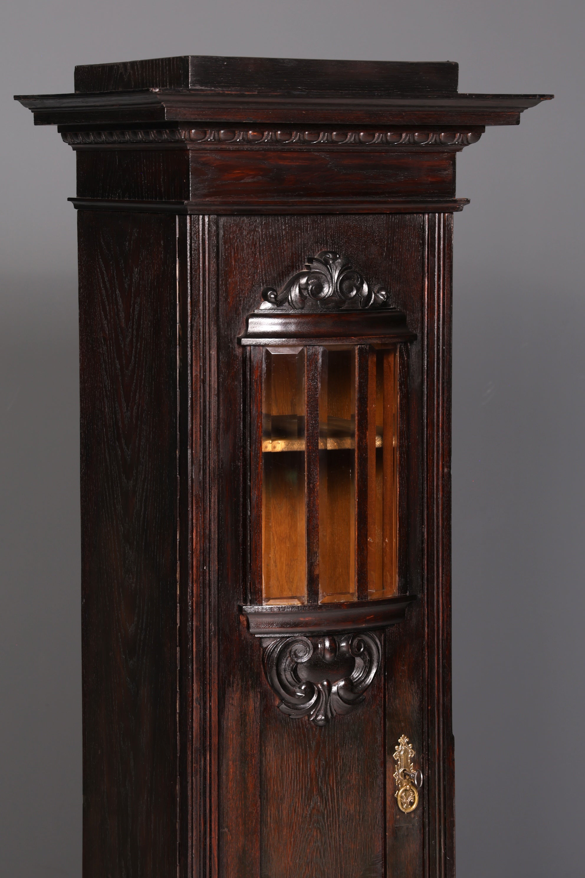 Magnificent Art Nouveau display cabinet, antique bookcase, china cabinet, glass cabinet, antique cabinet 1 of 2