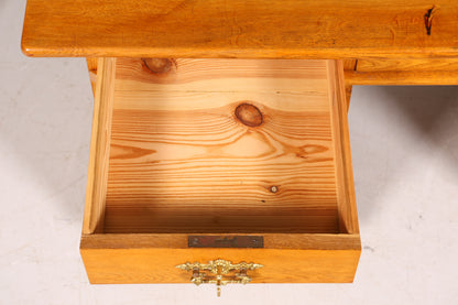 Traumhafter Jugendstil Schreibtisch Gründerzeit Bürotisch echt Holz Desk Office Table