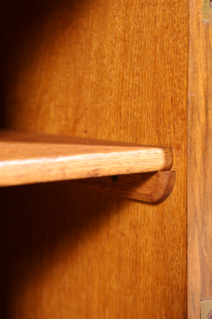 Traumhafter Gründerzeit Schreibtisch Jugendstil Eiche Bürotisch echt Leder Antik Office Desk