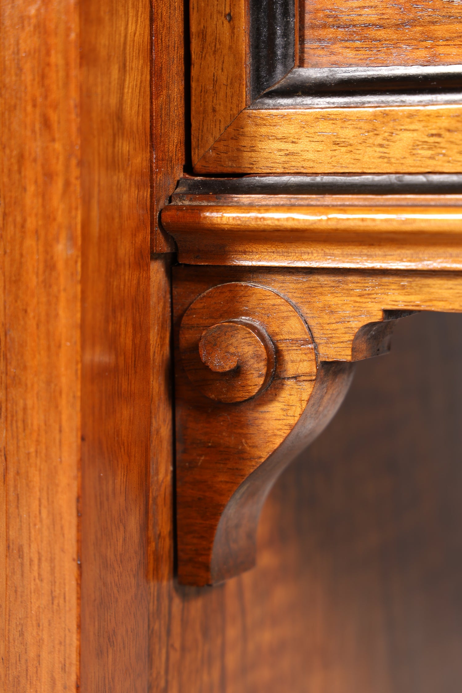Traumhafter Gründerzeit Schreibtisch Jugendstil Eiche Bürotisch echt Leder Antik Office Desk