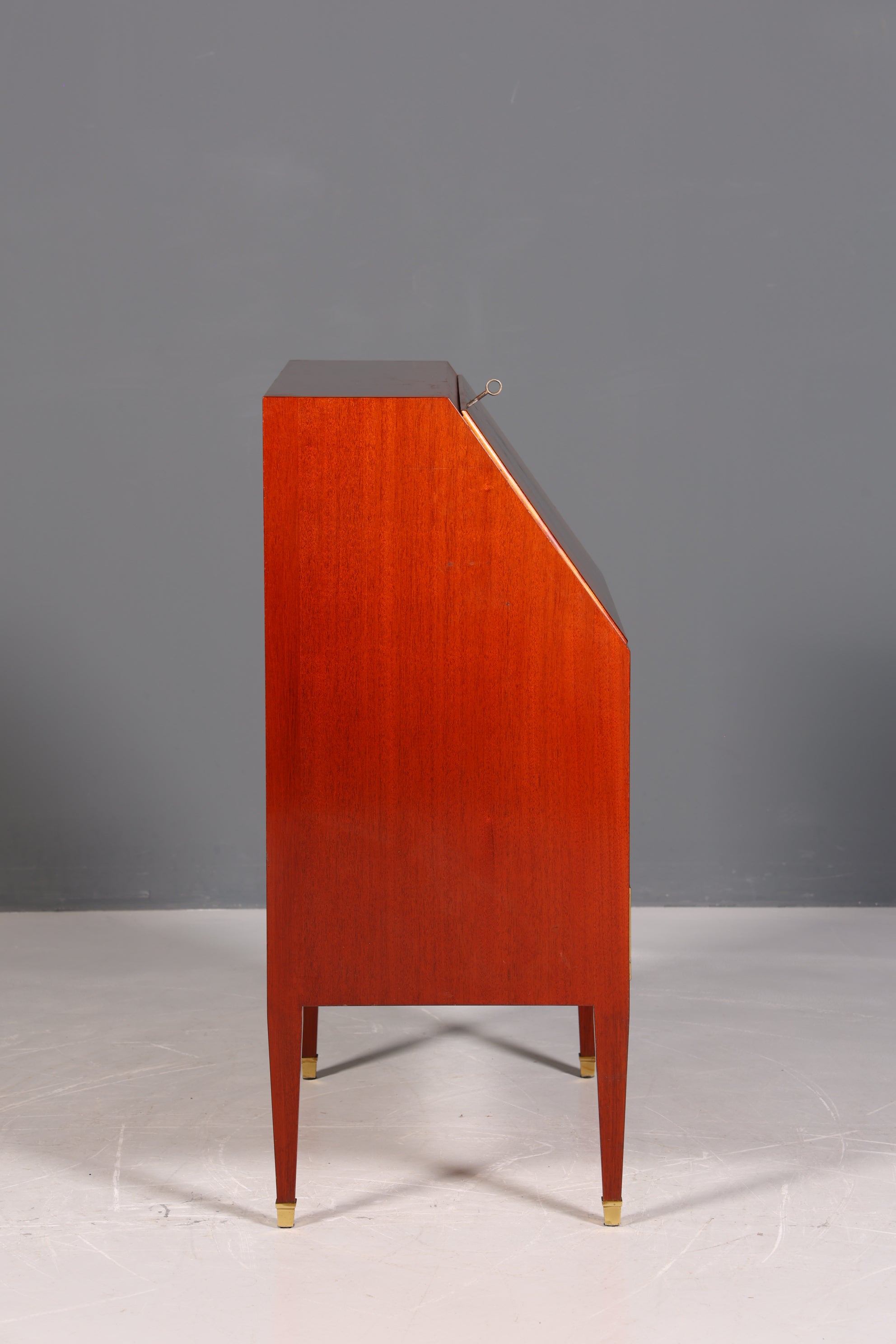 Stilvoller Sekretär im Louis Seize Stil Büro Kommode Empire Englisch Schreibkommode Schreibtisch