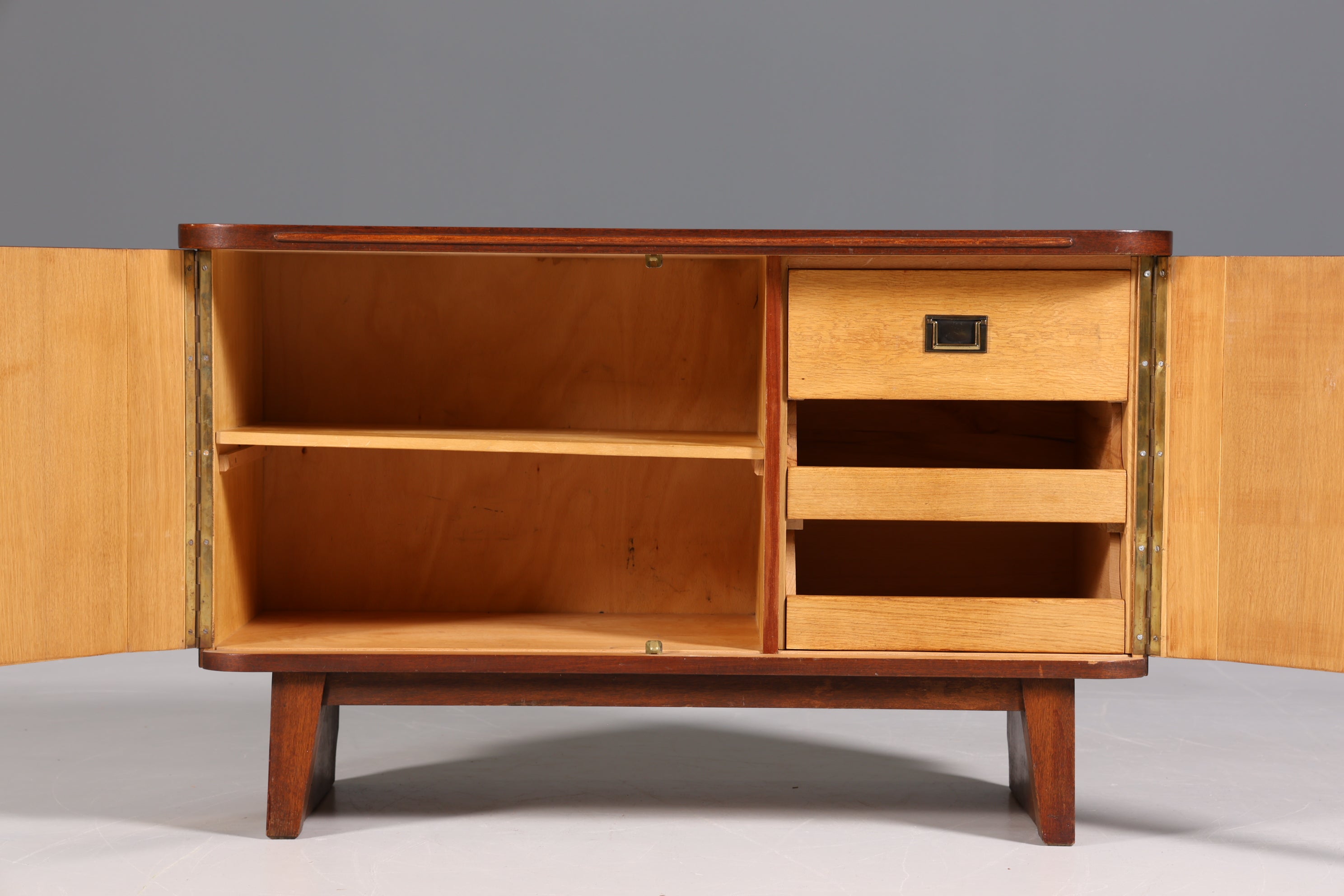 Wunderschöne Mid Century Kommode echt Holz Vintage Schrank Sideboard